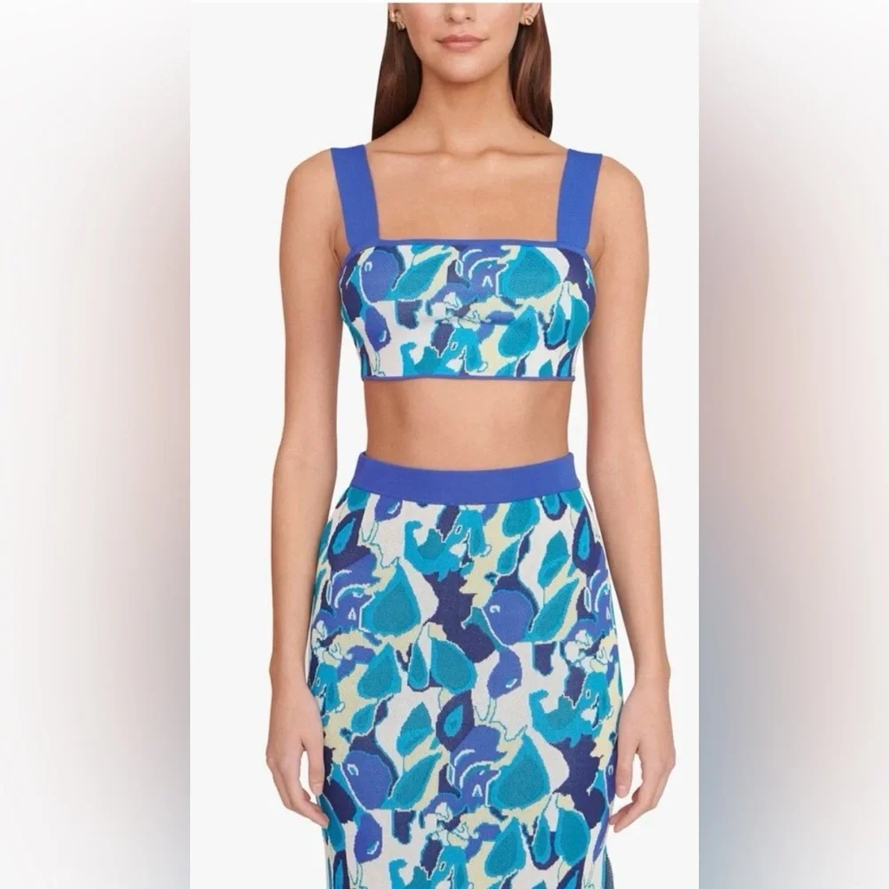 Staud Top & Skirt Set